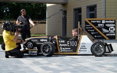 RTL Nord filmt Rennwagen