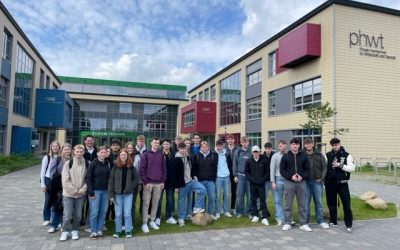 Schüler:innen des Dammer Gymnasiums besuchen die PHWT