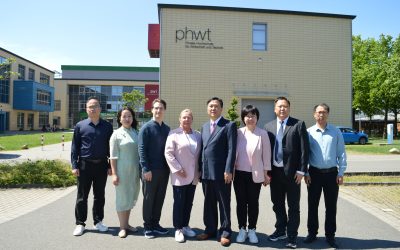 Chinesische Delegation an der PHWT