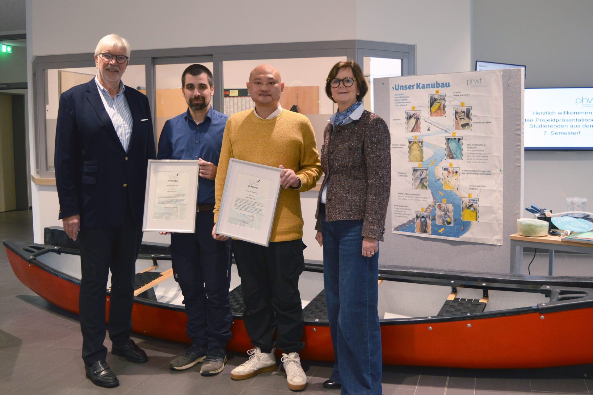 Vergabe des Nicolai-Thiel-Preises 2025 an Oliver Kruse und Zhikun Yang