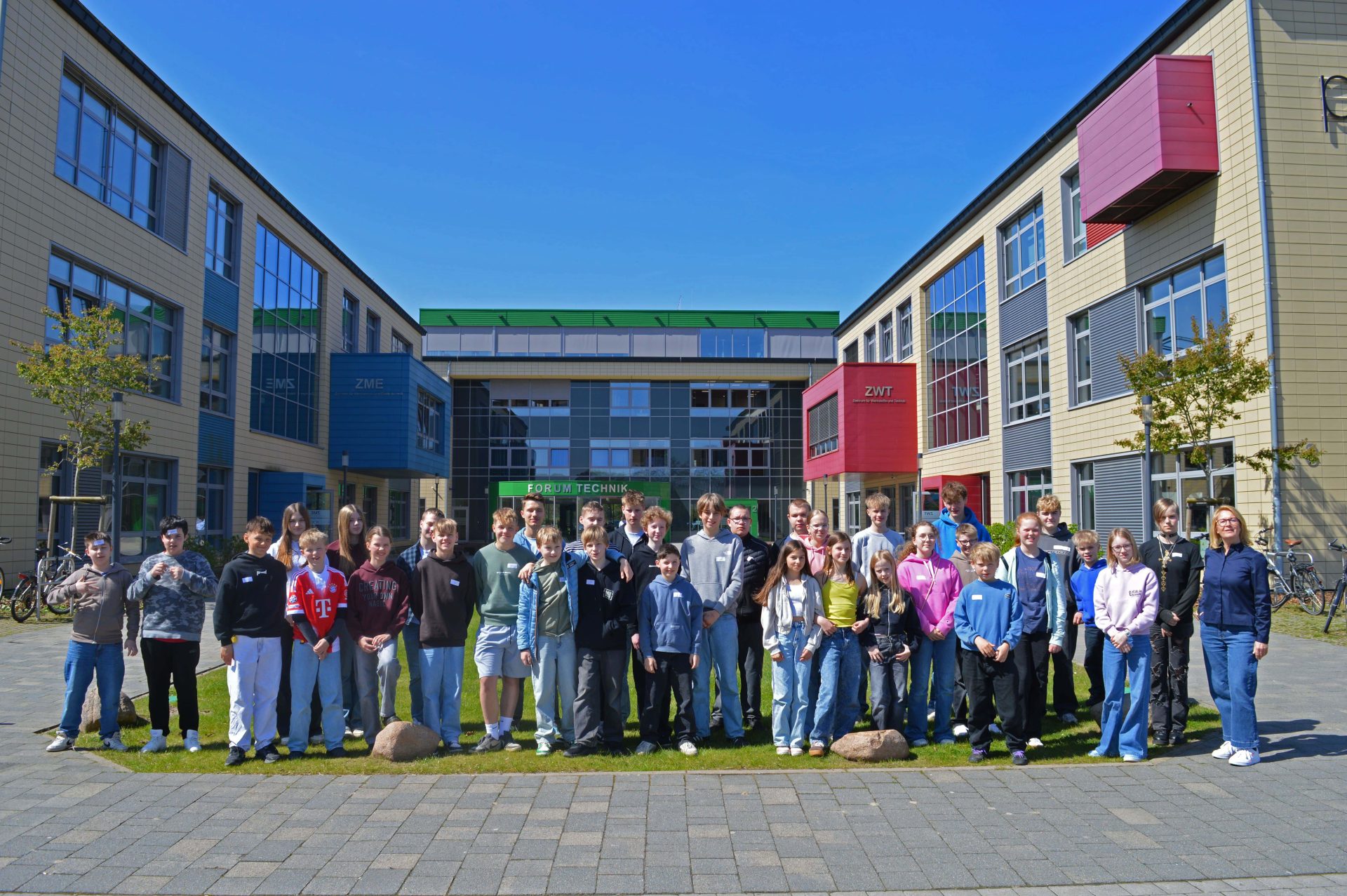 34 Schülerinnen und Schüler beim Zukunftstag an der PHWT